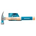 Молоток-гвоздодер, 280 г, угол 75, магнит, обрезиненная рукоятка American hickory GROSS 15503