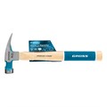 Молоток-гвоздодер, 450 г, угол 75, магнит, обрезиненная рукоятка American hickory GROSS 15504