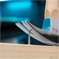 Молоток-гвоздодер, 450 г, угол 75, магнит, обрезиненная рукоятка American hickory GROSS 15504