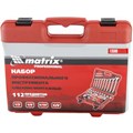 Набор инструментов, 1/4", 1/2" и 5/16", 112 предметов Matrix 15511