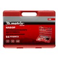 Набор инструментов, 1/4", 1/2", 94 предмета Matrix 15514