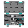 Набор инструментов, 1/4", CrV, пластиковый кейс 29 предметов Stels 15528
