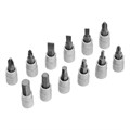 Набор инструментов, 1/4", CrV, пластиковый кейс 29 предметов Stels 15528