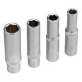 Набор инструментов, 1/4", CrV, пластиковый кейс 57 предметов Stels 15529