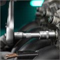 Набор инструментов, 1/4", CrV, пластиковый кейс 57 предметов Stels 15529