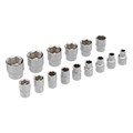 Набор инструментов, 1/2", CrV, пластиковый кейс 31 предмет Stels 15530