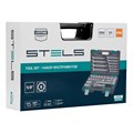 Набор инструментов, 1/2", CrV, пластиковый кейс 31 предмет Stels 15530