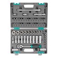 Набор инструментов, 1/2", CrV, пластиковый кейс 60 предметов Stels 15531