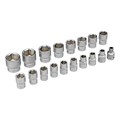 Набор инструментов, 1/2", CrV, пластиковый кейс 60 предметов Stels 15531