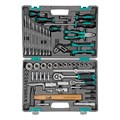 Набор инструментов, 1/2", 1/4", CrV, пластиковый кейс 76 предметов Stels 15532