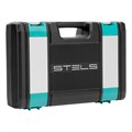 Набор инструментов, 1/2", 1/4", CrV, пластиковый кейс 76 предметов Stels 15532