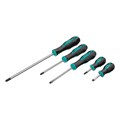 Набор инструментов, 1/2", 1/4", CrV, пластиковый кейс 76 предметов Stels 15532