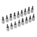 Набор инструментов, 1/2", 1/4", CrV, пластиковый кейс 82 предмета Stels 15533