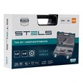 Набор инструментов, 1/2", 1/4", CrV, пластиковый кейс 82 предмета Stels 15533
