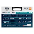 Набор инструментов, 1/2", 1/4", CrV, пластиковый кейс 82 предмета Stels 15533