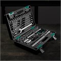 Набор инструментов, 1/2", 1/4", CrV, пластиковый кейс 82 предмета Stels 15533