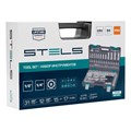 Набор инструментов, 1/2", 1/4", CrV, пластиковый кейс 94 предмета Stels 15535