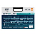 Набор инструментов, 1/2", 1/4", CrV, пластиковый кейс 94 предмета Stels 15535