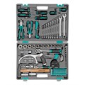 Набор инструментов, 1/2", 1/4", CrV, пластиковый кейс 98 предметов Stels 15536