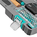 Набор инструментов, 1/2", 1/4", CrV, пластиковый кейс 98 предметов Stels 15536