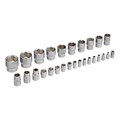 Набор инструментов, 1/2", 1/4", CrV, пластиковый кейс 98 предметов Stels 15536