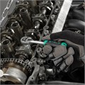 Набор инструментов, 1/2", 1/4", CrV, пластиковый кейс 98 предметов Stels 15536