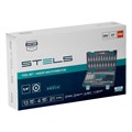 Набор инструментов, 1/4", Cr-V, S2, усиленный кейс, 47 предметов Stels 15539
