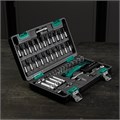 Набор инструментов, 1/4", Cr-V, S2, усиленный кейс, 47 предметов Stels 15539