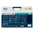 Набор инструментов, 1/2", Cr-V, S2, усиленный кейс, 58 предметов Stels 15540