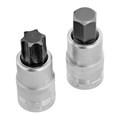 Набор инструментов, 1/4", 3/8", 1/2", Cr-V, S2, усиленный кейс, 216 предметов Stels 15542