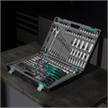 Набор инструментов, 1/4", 3/8", 1/2", Cr-V, S2, усиленный кейс, 216 предметов Stels 15542