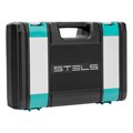 Набор инструментов 1/2", 1/4", CrV, 12 гранные головки, пластиковый кейс, 94 предмета Stels 15545