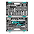 Набор инструментов 1/2", 1/4", CrV, 12 гранные головки, пластиковый кейс, 109 предмета Stels 15546