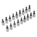 Набор инструментов 1/2", 1/4", CrV, 12 гранные головки, пластиковый кейс, 109 предмета Stels 15546