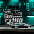 Набор инструментов 1/2", 1/4", CrV, 12 гранные головки, пластиковый кейс, 109 предмета Stels 15546