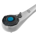 Набор торцевых головок, трещотка 120 зубьев, 3/8", CrV, 12 предметов Gross 15555