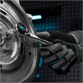 Набор торцевых головок, трещотка 120 зубьев, 3/8", CrV, 12 предметов Gross 15555