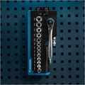 Набор торцевых головок, трещотка 120 зубьев, 1/4", CrV, 36 предметов Gross 15557