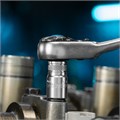 Набор торцевых головок, трещотка 120 зубьев, 1/4", CrV, 36 предметов Gross 15557