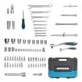 Набор инструментов, 1/4", 1/2", CrV, 120 зубьев, 82 предмета Gross 15559