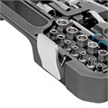 Набор инструментов, 1/4", 1/2", CrV, 120 зубьев, 82 предмета Gross 15559