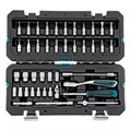 Набор инструментов, 1/4", CrV, 120 зубьев, 42 предмета Gross 15560