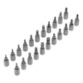 Набор инструментов, 1/4", CrV, 120 зубьев, 42 предмета Gross 15560