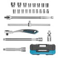 Набор инструментов, 1/2", CrV, 120 зубьев, 24 предмета Gross 15561