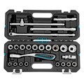 Набор инструментов, 1/2", CrV, 120 зубьев, 24 предмета Gross 15561