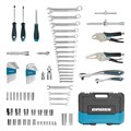 Набор инструментов, 1/4", 1/2", CrV, 120 зубьев, 78 предметов Gross 15562
