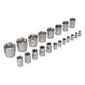 Набор инструментов, 1/4", 1/2", CrV, 120 зубьев, 78 предметов Gross 15562