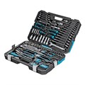 Набор инструментов, 1/4", 1/2", CrV, 120 зубьев, 115 предметов Gross 15564