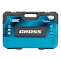 Набор инструментов, 1/4", 1/2", CrV, 120 зубьев, 115 предметов Gross 15564