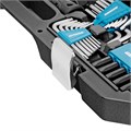 Набор инструментов, 1/4", 1/2", CrV, 120 зубьев, 115 предметов Gross 15564